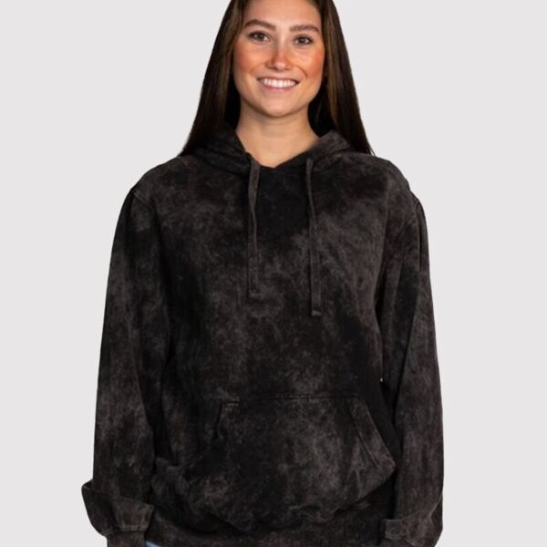Premium Fleece Mineral Wash Hooded Sweatshirt Thumbnail